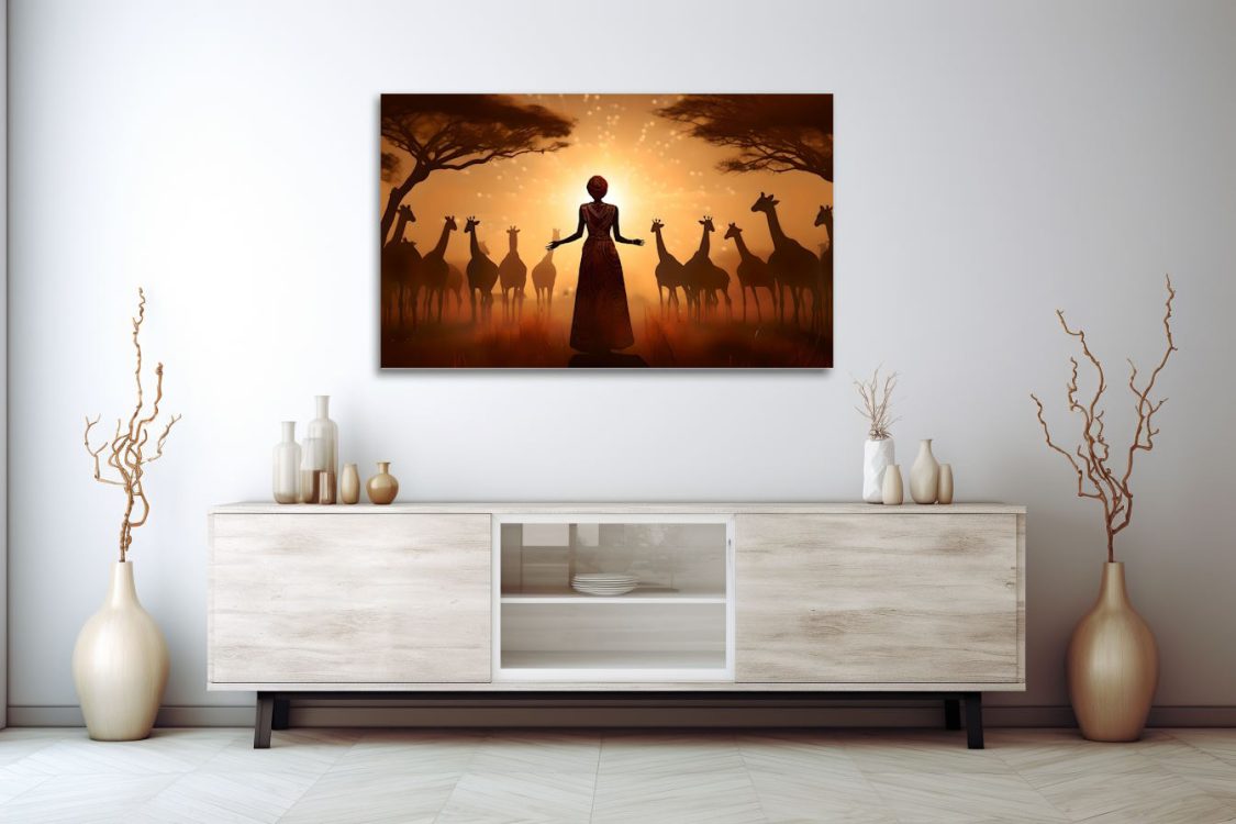 Under the African Sun Printed Canvas Wall Art